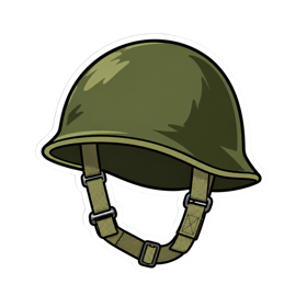 Helmet sticker
